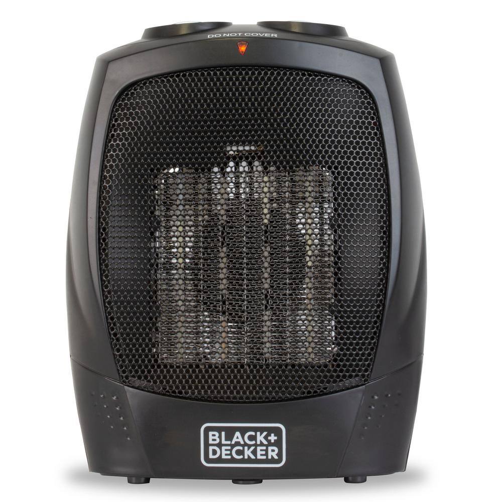 BLACK+DECKER 1500-Watt Electric Personal Ceramic Space Heater BHDC201