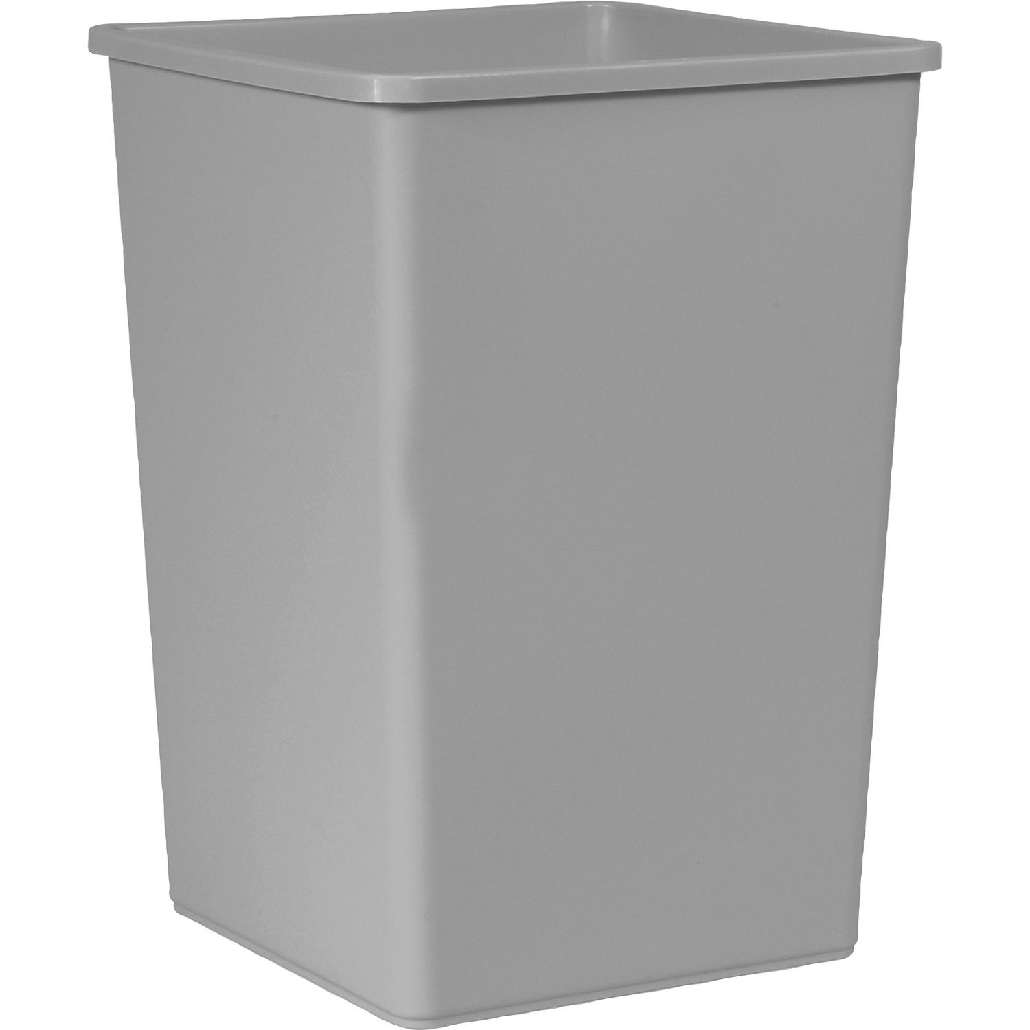 Untouchable Sqr 35-gal Container by Rubbermaid Commercial Products RCP3958GY