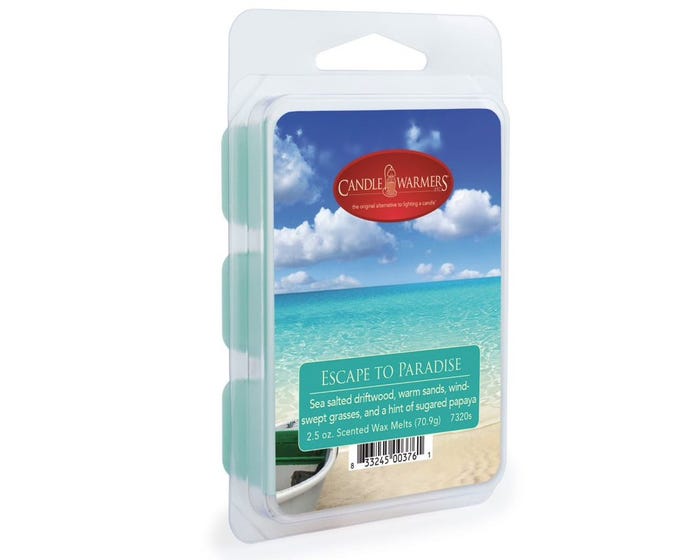 Candle Warmers Wax Melts - Escape To Paradise - 7320S