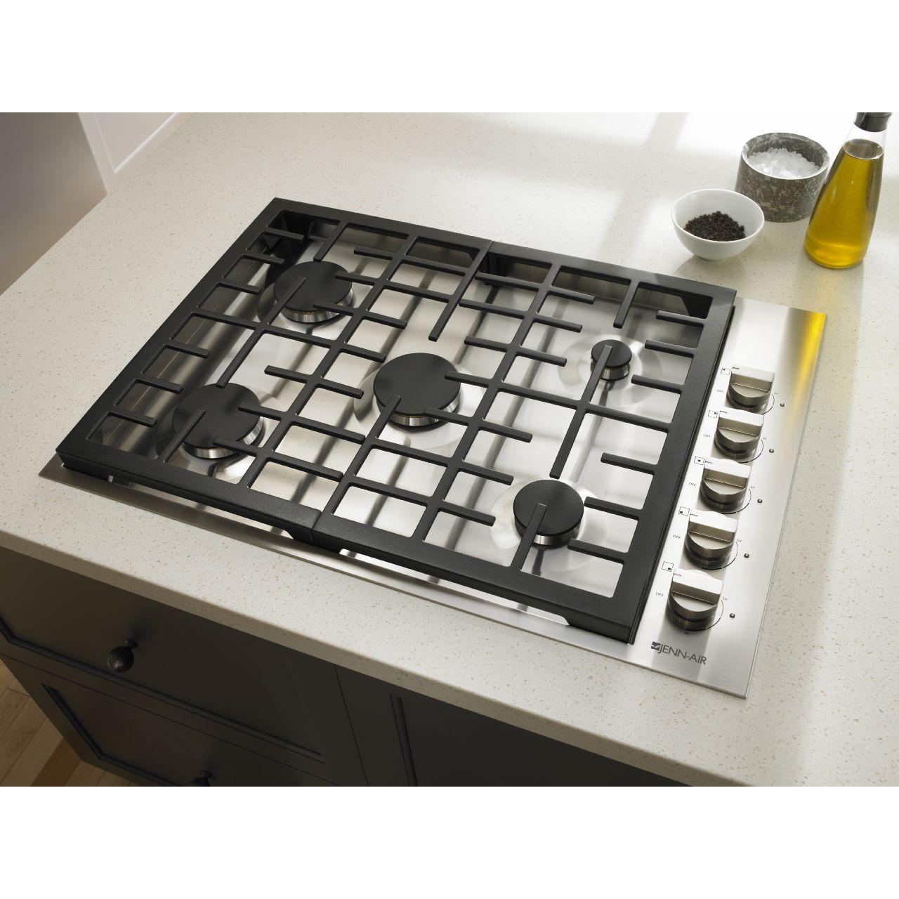 JennAir 30-inch Built-in Gas Cooktop JGC7530BS