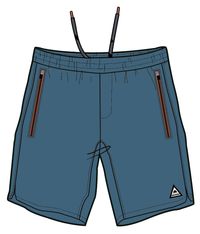 Traveller Organic All Purpose Short - Blue Steel