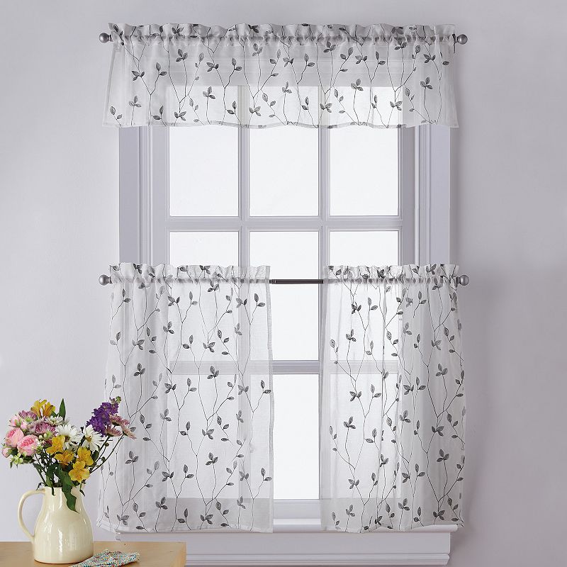 CHF Botanical Embroidery Valance