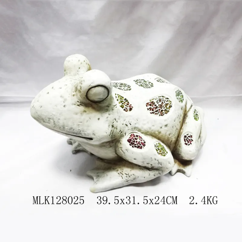 Factory Supply Garden Ornaments Animal Home Garden Statues Outdoor Frog Decoration Designer