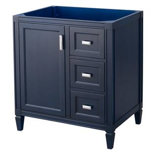 Home Decorators Collection Channing 30 in. W x 21 12 in. D Bath Vanity Cabinet Only in Royal Blue CGBV3022D