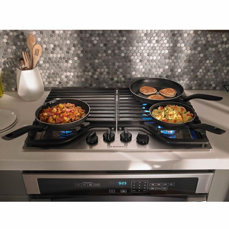 Amana 30-inch Gas Rangetop AGC6540KFS