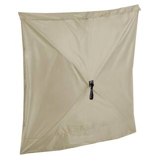 Clam Quick-Set 6 ft. x 6 ft. Traveler Portable Outdoor Camp Shelter Tent with 3 Wind Panels CLAM-TV-114243 + CLAM-WP-114245