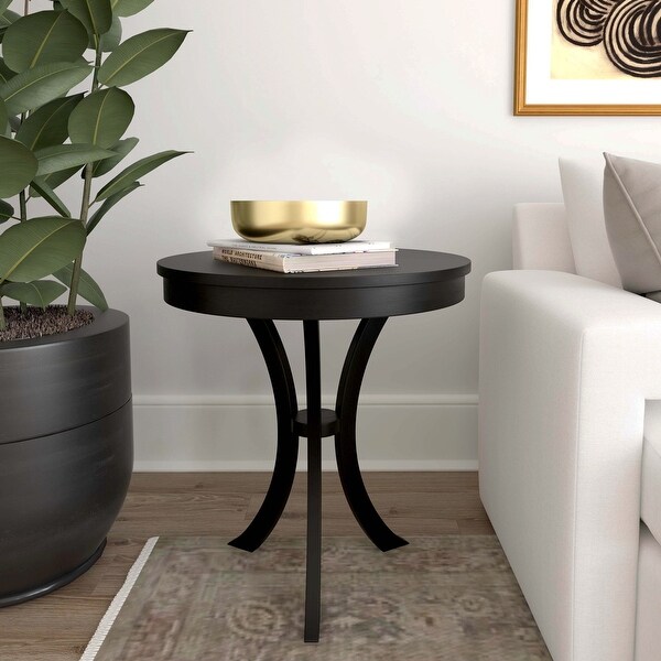 Handmade Butler Gerard Black Licorice End Table