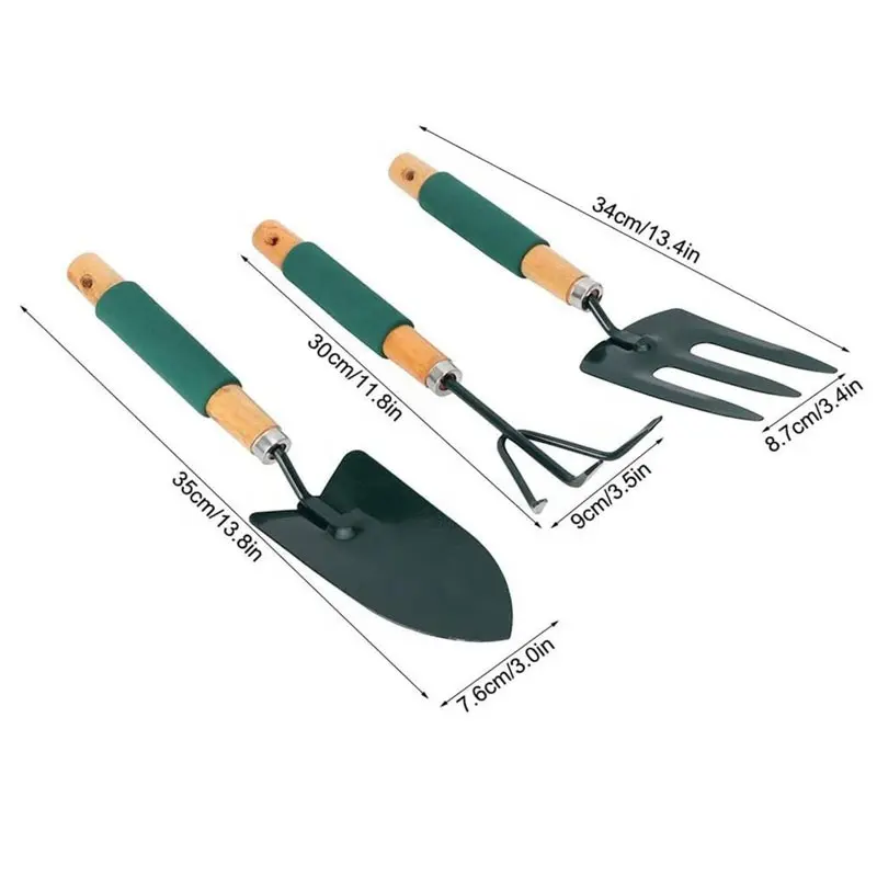 New Design Plant Tool Set Multifunctional Garden Tool Set Flower Gardening Hand Tool Kit With Handbag