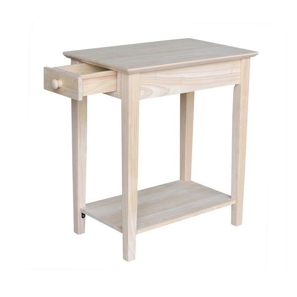 The Gray Barn Moonshine Narrow End Table - 22