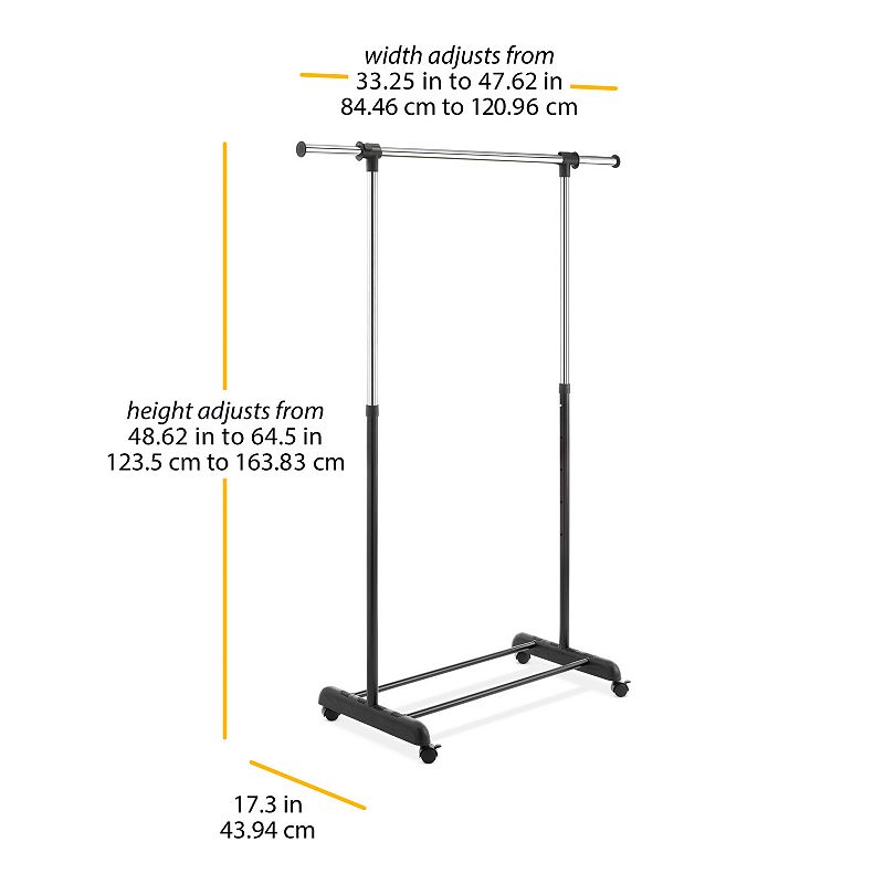 Whitmor Extendable Garment Rack