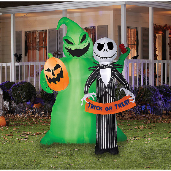 Gemmy SS72626G Airblown Jack Skellington W