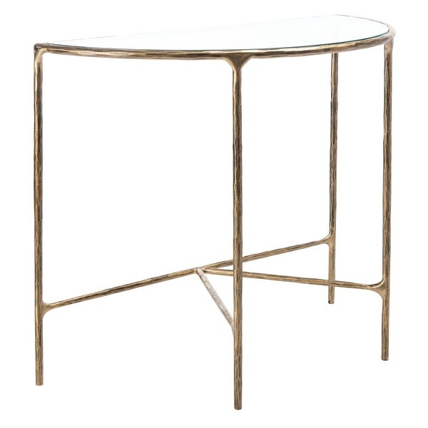 SAFAVIEH Couture Jessa Forged Metal Console Table - 36