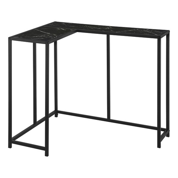 Accent Table， Console， Entryway， Narrow， Corner， Living Room， Bedroom， Metal， Laminate， Contemporary， Modern - 36