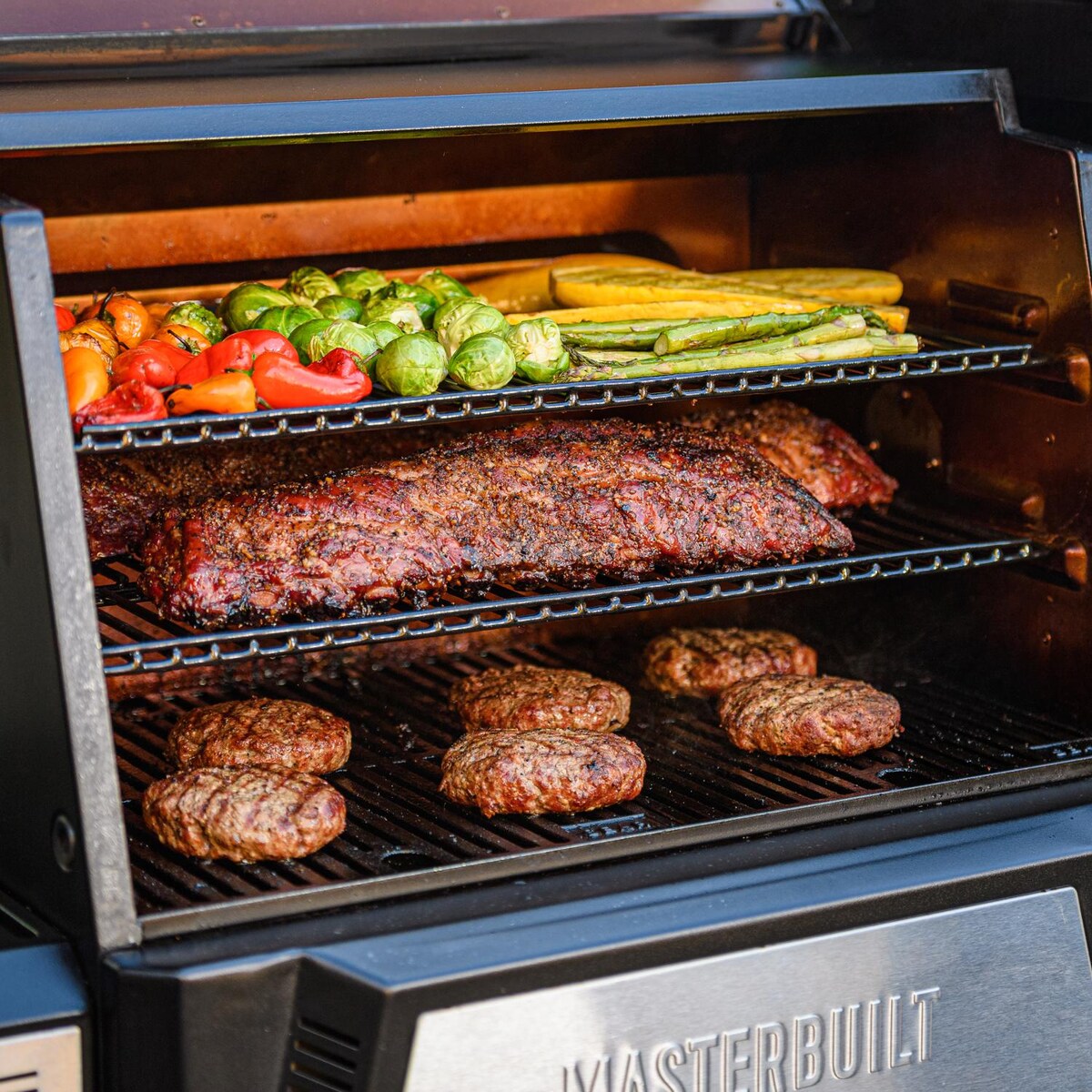 Masterbuilt Warming Racks For Gravity Series 560 Digital Charcoal Grill + Smoker