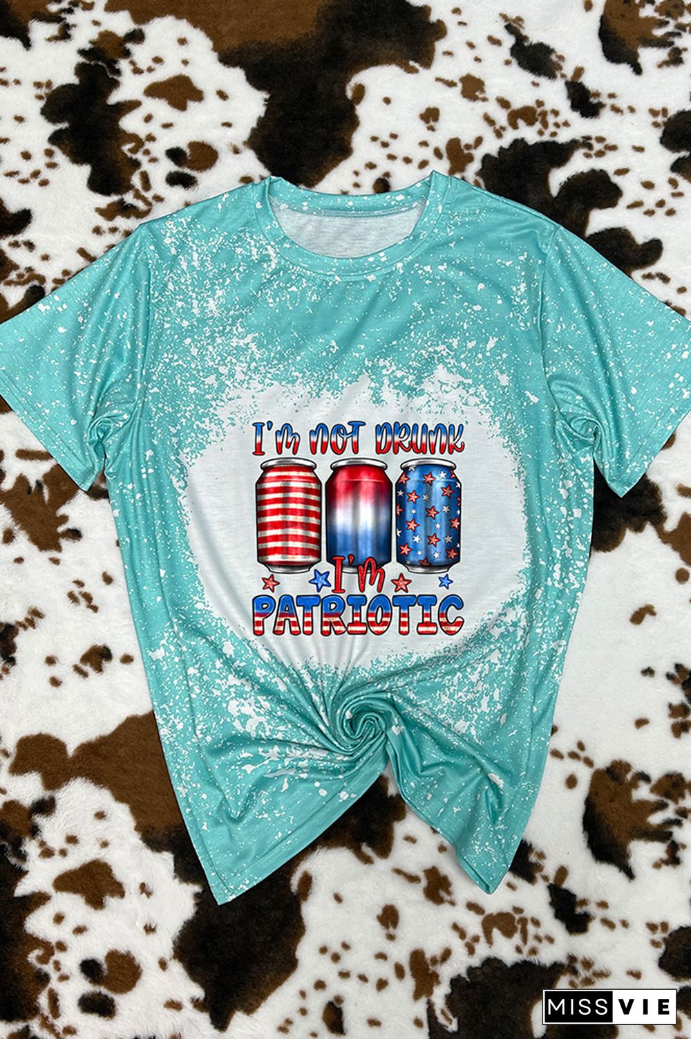 I'm Not Drunk I'm Patritotic Graphic Tee