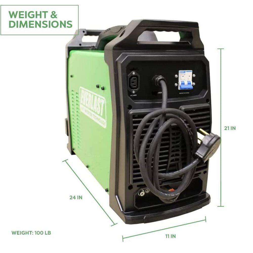 Everlast 315 Amp PowerTIG 315LX IGBT Digital Inverter ACDC StickTIG Welder with High Frequency and Lift TIG Start 240V PowerTIG 315LX