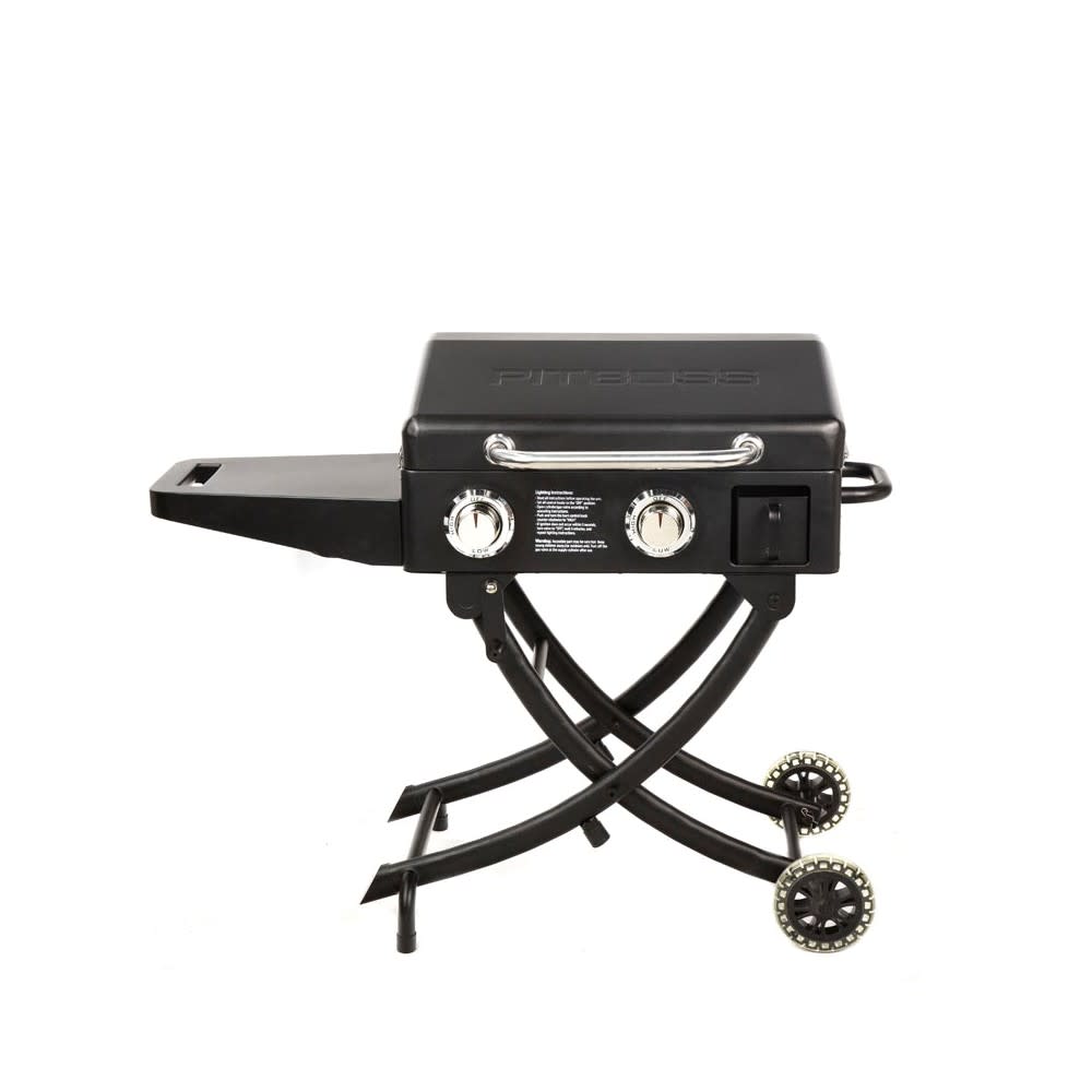 Pit Boss Griddle Propane Gas Tabletop 2 Burner with Legs ;