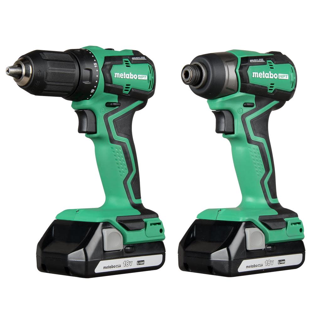 Metabo HPT KC18DDX 18V Cordless Impact Driver and Drill Kit