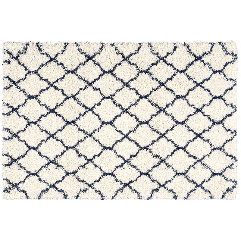 Nourison Amore Trellis Shag Rug