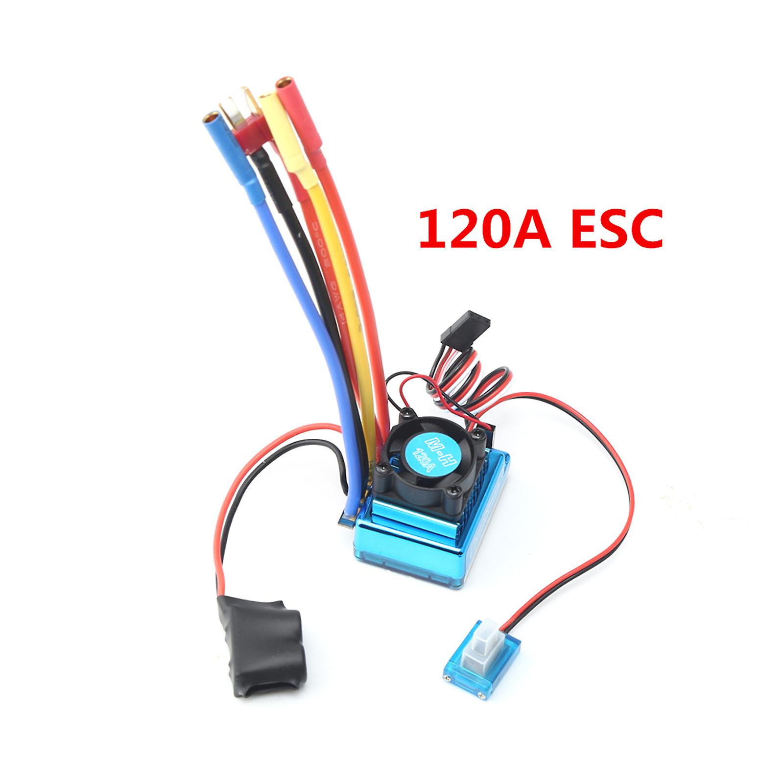 3650 Brushless Motor 3100kv With 120a Brushless Esc For 1/8 1/10 Rc Car Rc Boat Part No.245789