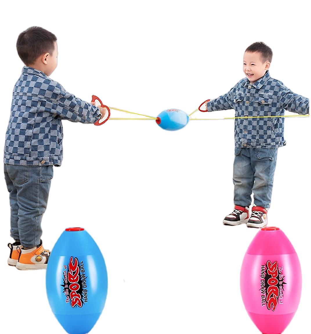 5pcs Double Rallying Balls Two-kids Cooperative Puller