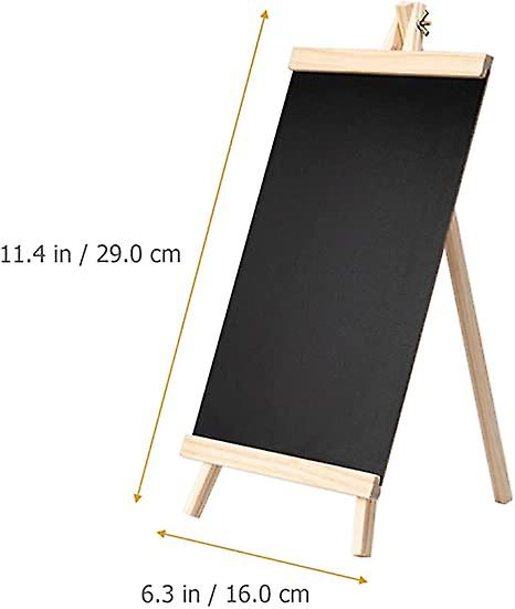 Chalkboard Sign Wood Mini Chalkboard Signs Message Board Table Numbers Tabletop Freestanding Blackboard Signs For Home Office Weddings Event Black Cha