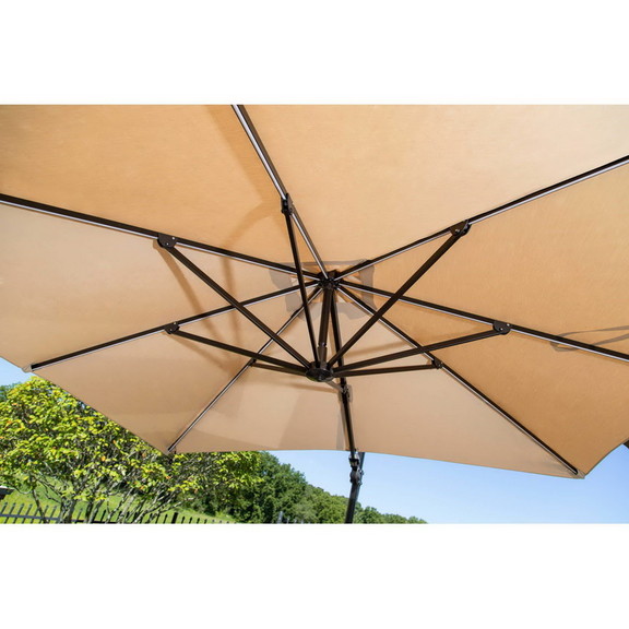 Island Umbrella NU6245 Santorini II Fiesta 10 ft S...