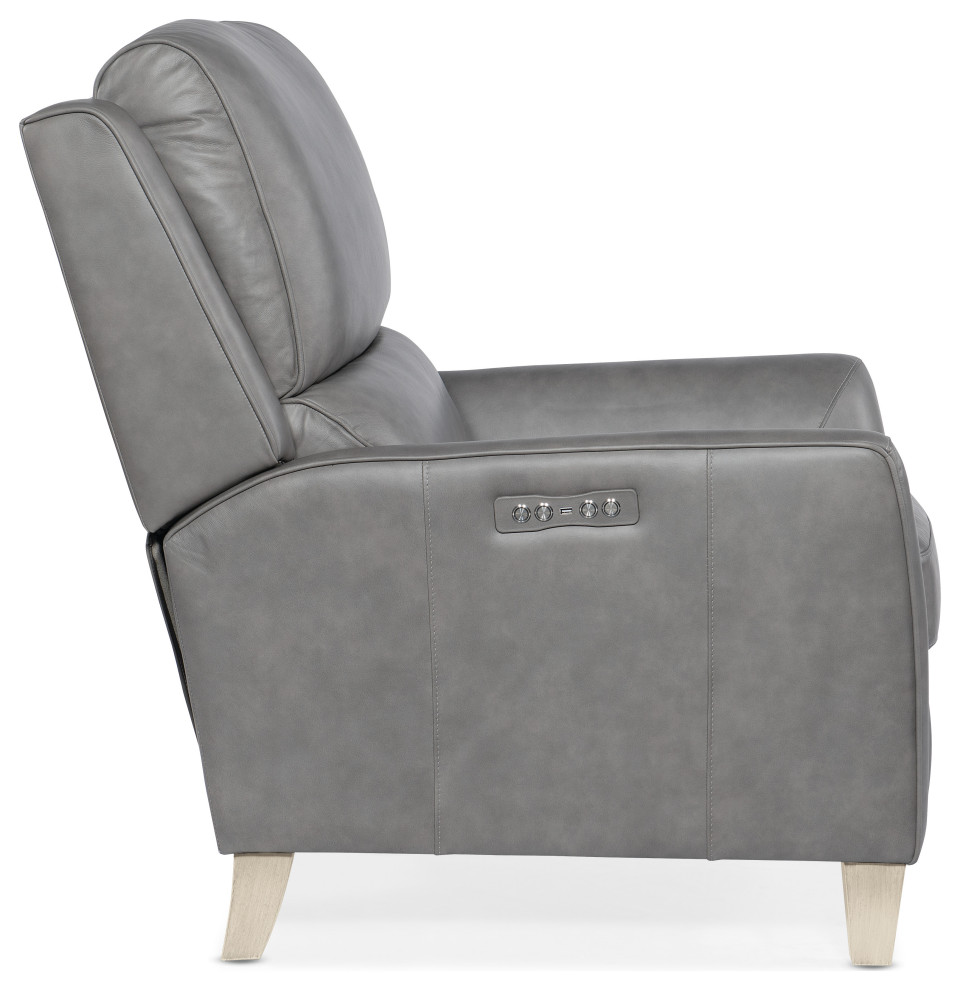 Dunes Power Recliner With Power Headrest   Contemporary   Recliner Chairs   by Hooker Furniture  Houzz