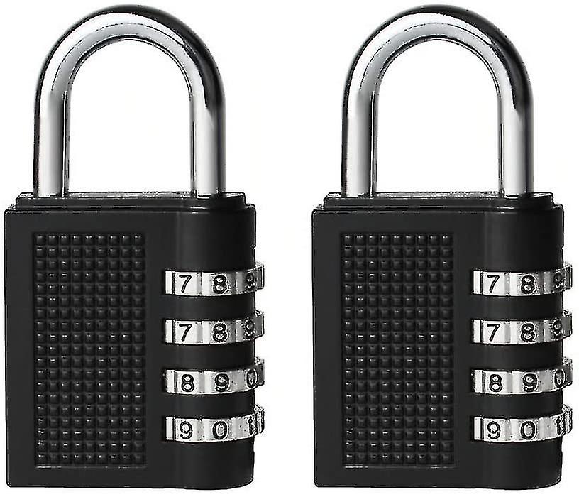 2pcs Lock With 4-digit Password Resettable