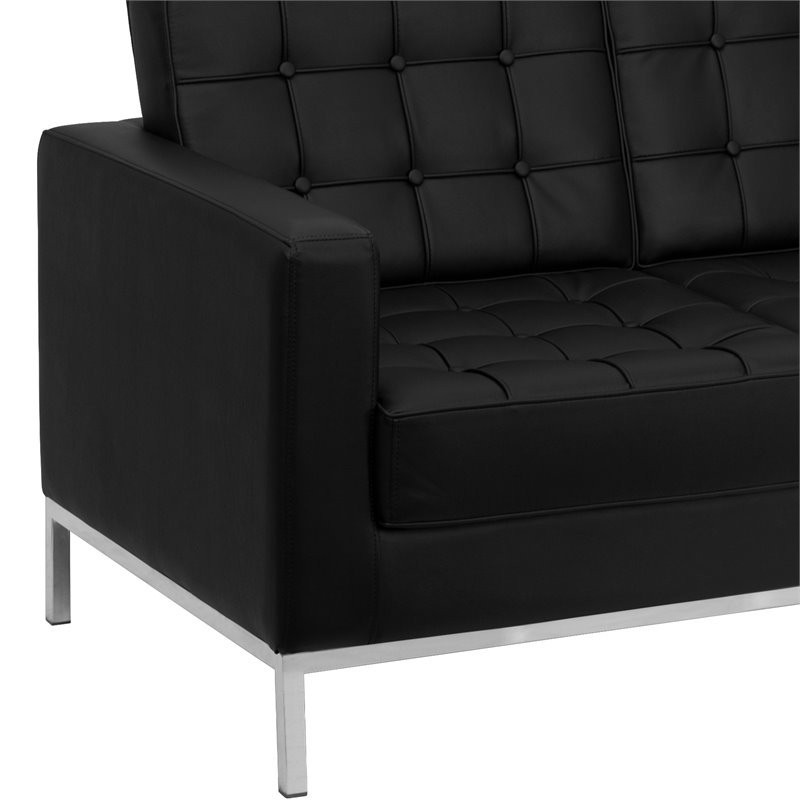 Flash Furniture Loveseat   Contemporary   Loveseats   by Homesquare  Houzz