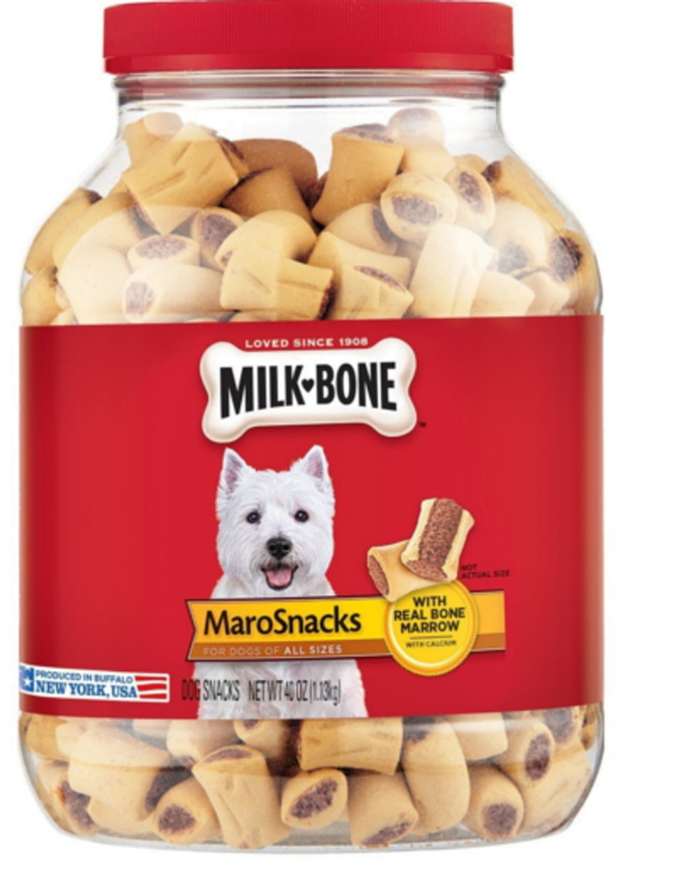 Milkbone5 Mar-O-Snack Dog Treats 2/40oz