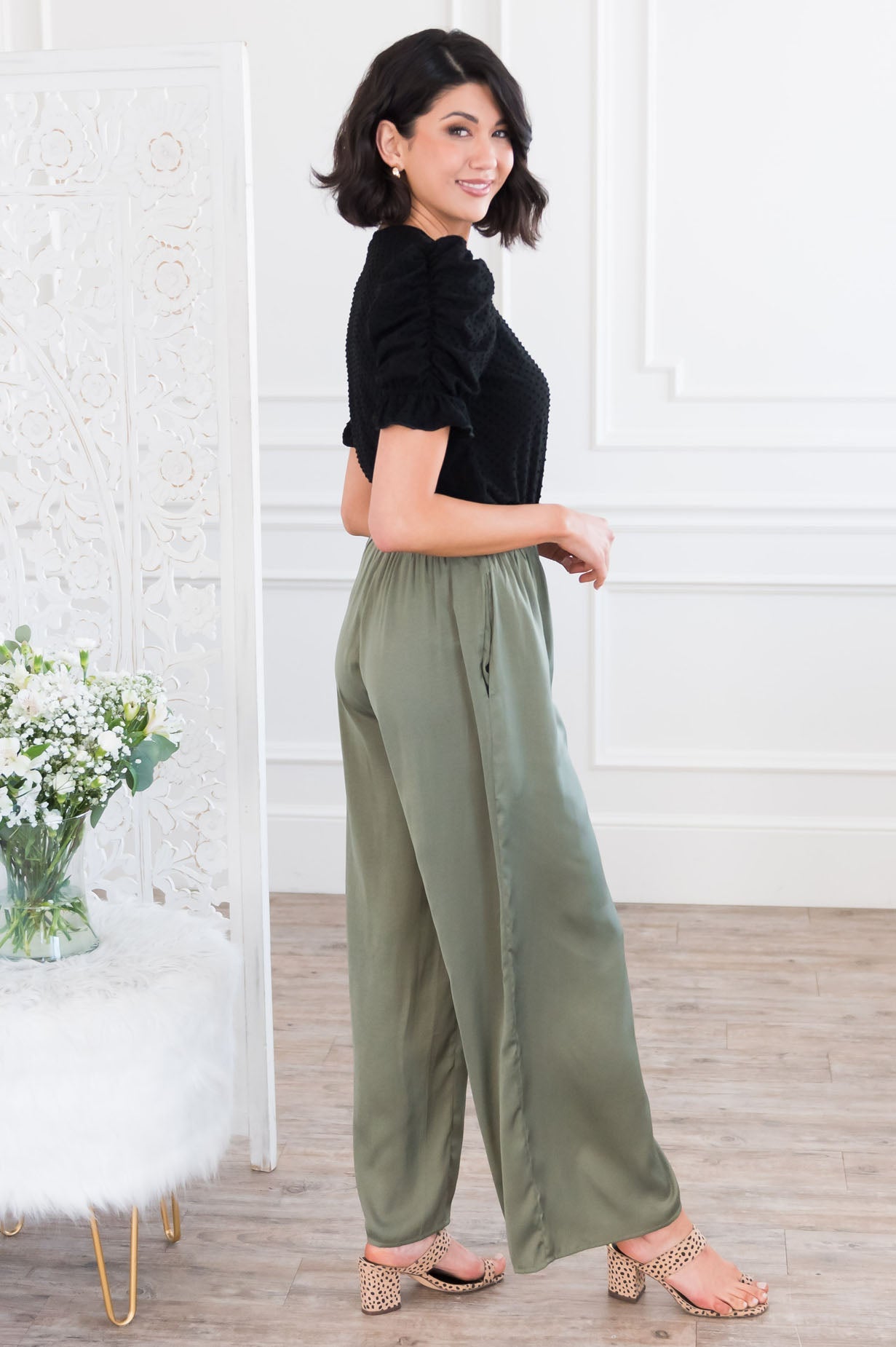 Beautiful Day Modest Wide Leg Pants