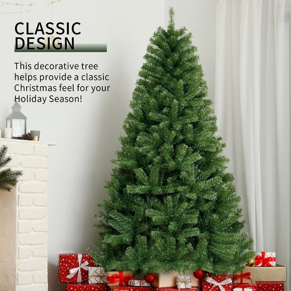 Artificial Christmas Trees With Foldable Metal Stand (6 / 7.5 / 9 ft.)