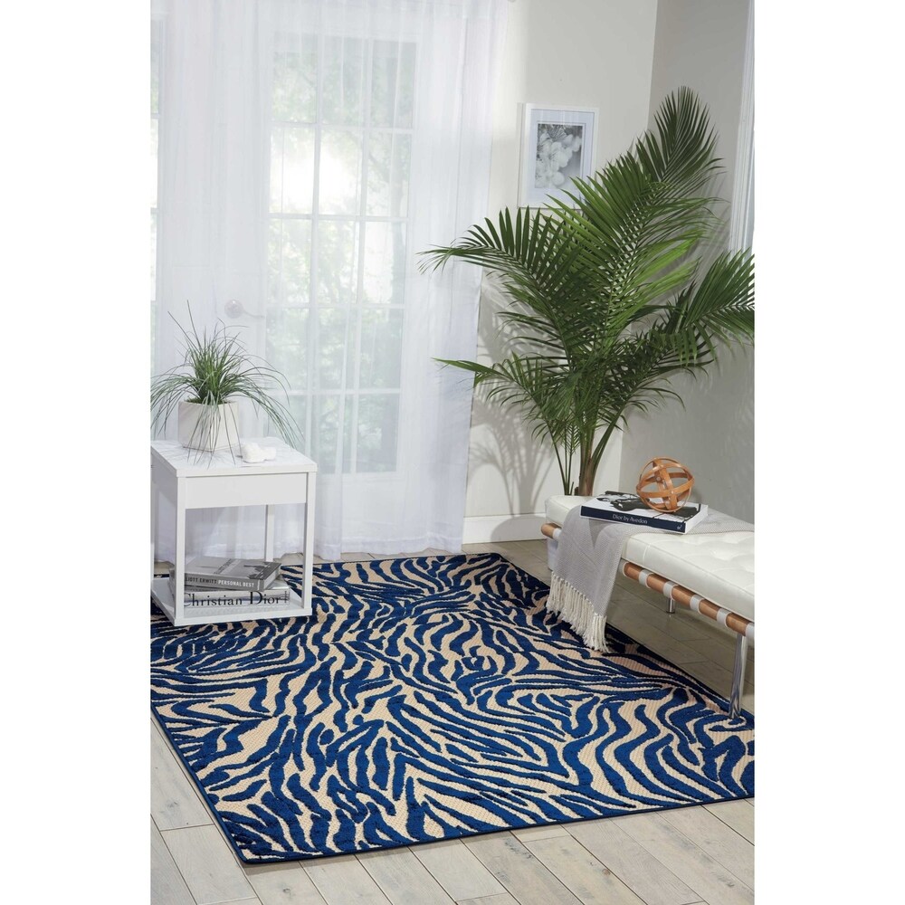 Nourison Animal Print Indoor/ Outdoor Area Rug