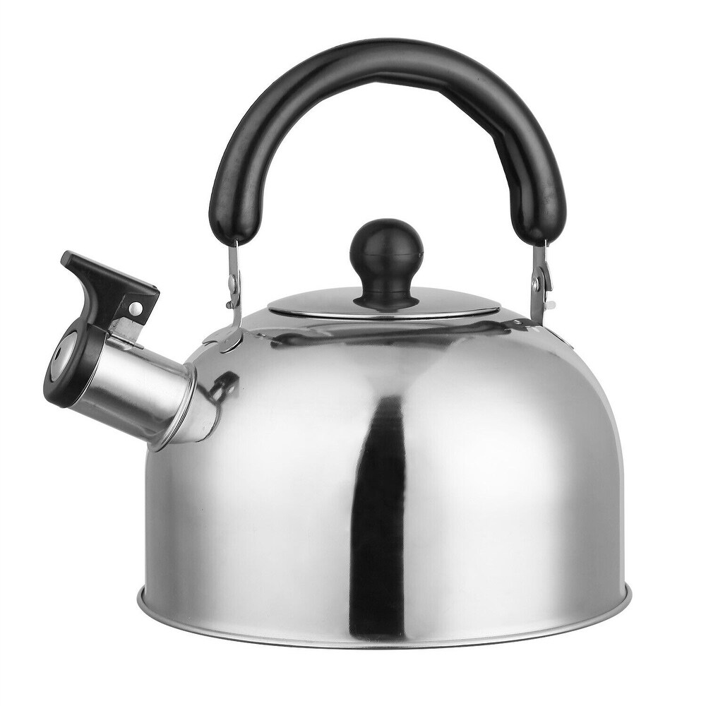 2L Stainless Steel Tea Kettle for Stovetop  Induction  Gas