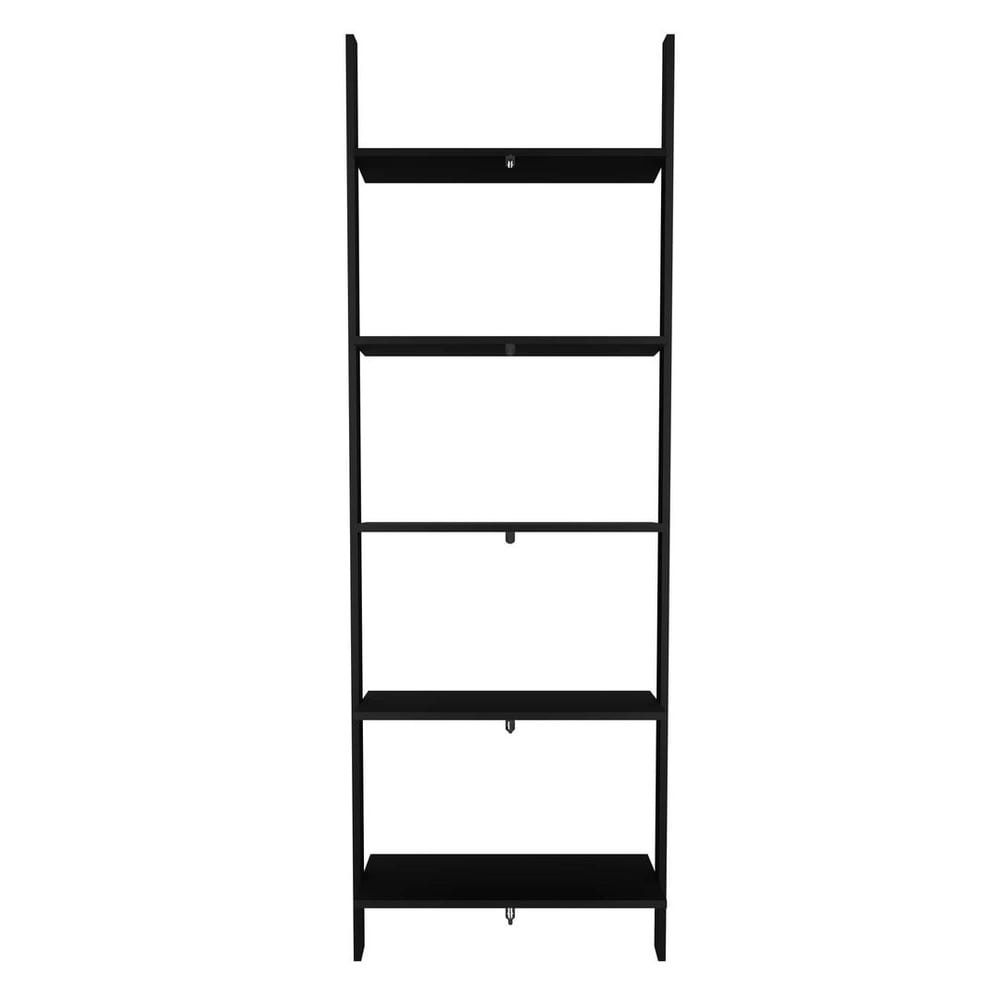 Cooper 5 Shelf Floating Ladder Bookcase by Manhattan Comfort