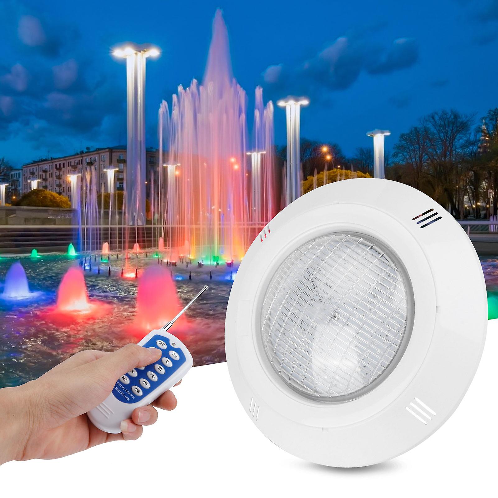 Colorful Swimming Pool Light Waterproof Rgb Underwater Light Ac12v 18w Landscape Lighting For Outdoor Pools And Gardens