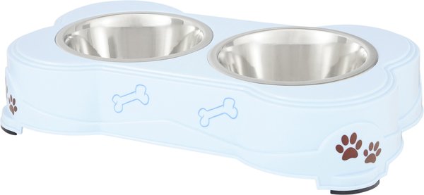 Loving Pets Dolce Double Diner Pet Dish， Murano