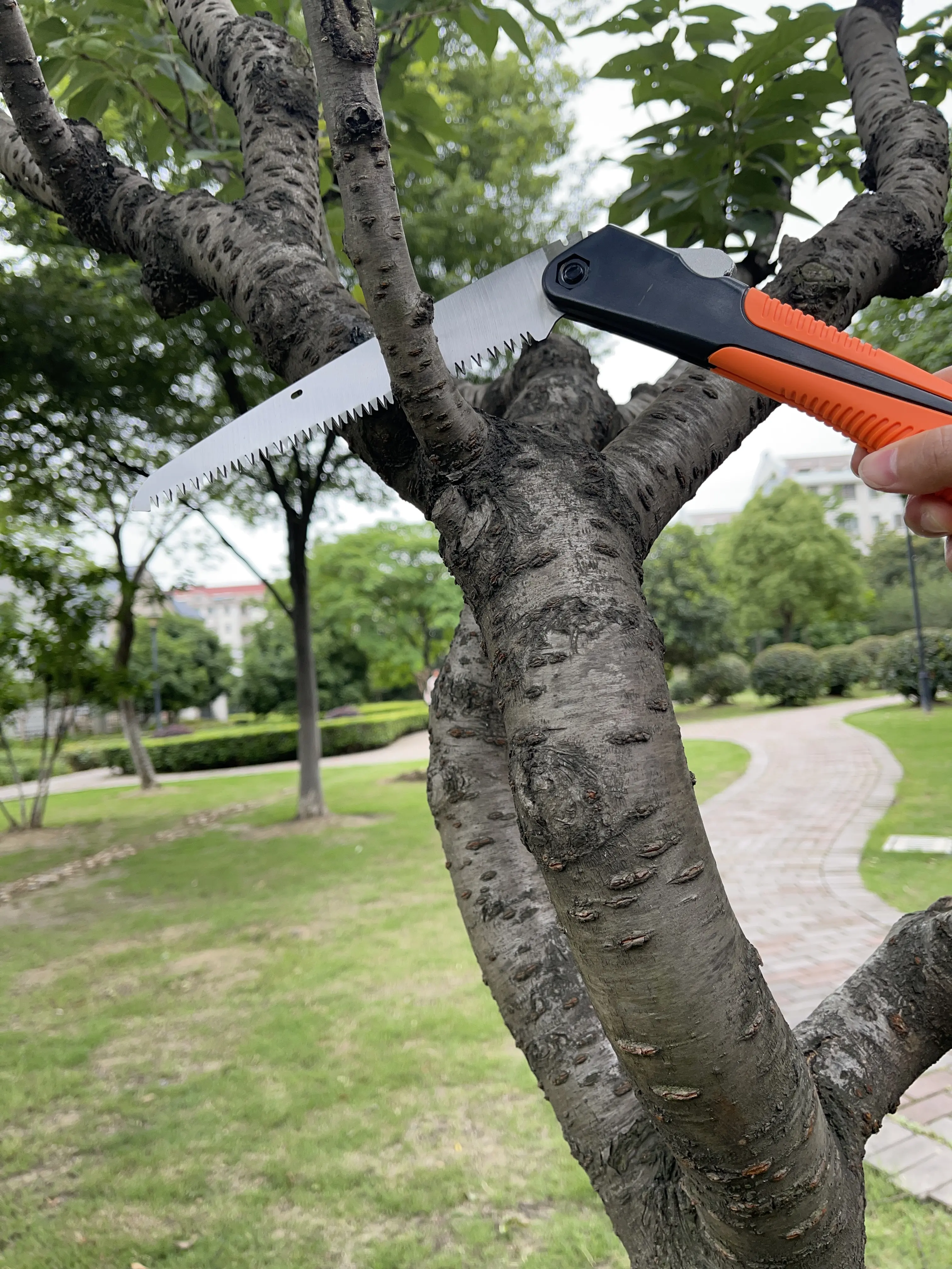 Folding pruning saw Folding cutting branch gardening tool