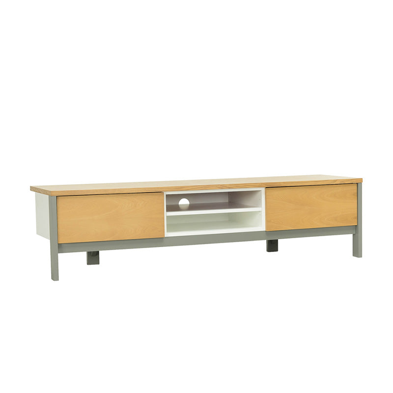 JARVY TV Entertainment Unit 186cm - Natural & Grey