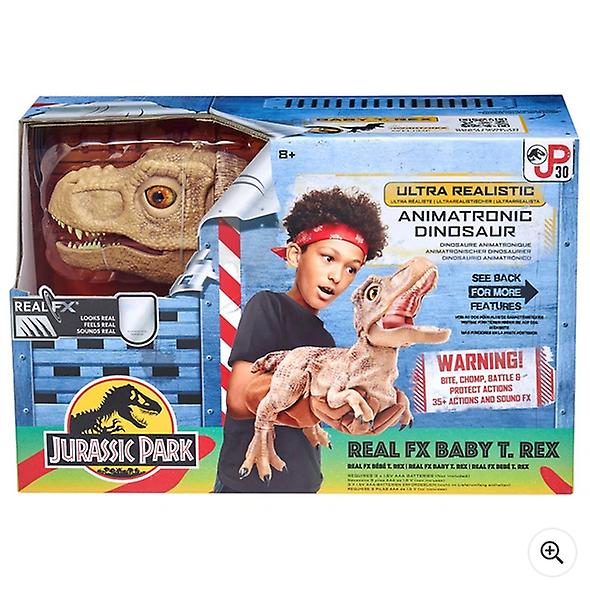 Jurassic park real fx t-rex dinosaur with 35 + actions and sound effects