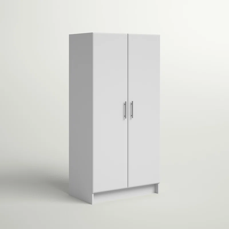 Prepac Elite 2 Door Wardrobe Cabinet， 32