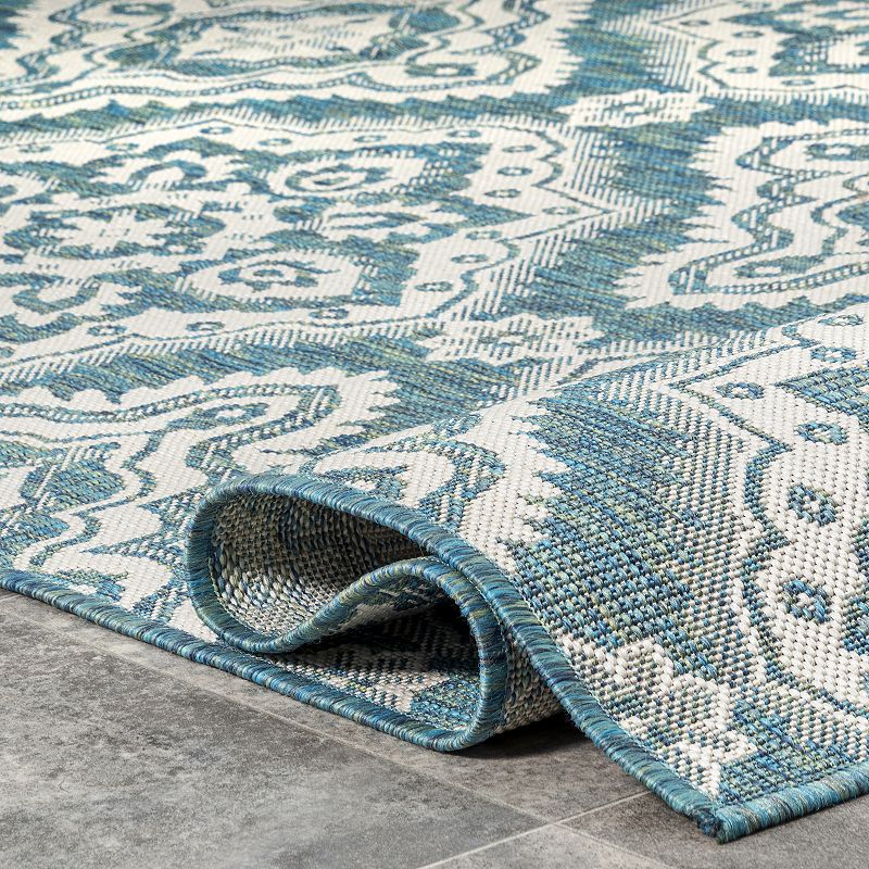 nuLOOM Arna Floral Indoor Outdoor Rug