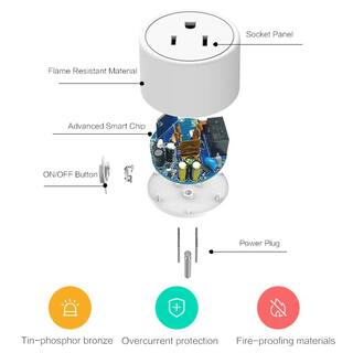 AVATAR CONTROLS Mini Smart Wifi Plug AWP02L2