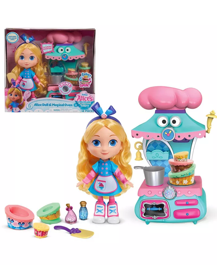 Alices Wonderland Bakery Alice Doll and Magical Oven Set  8 Piece