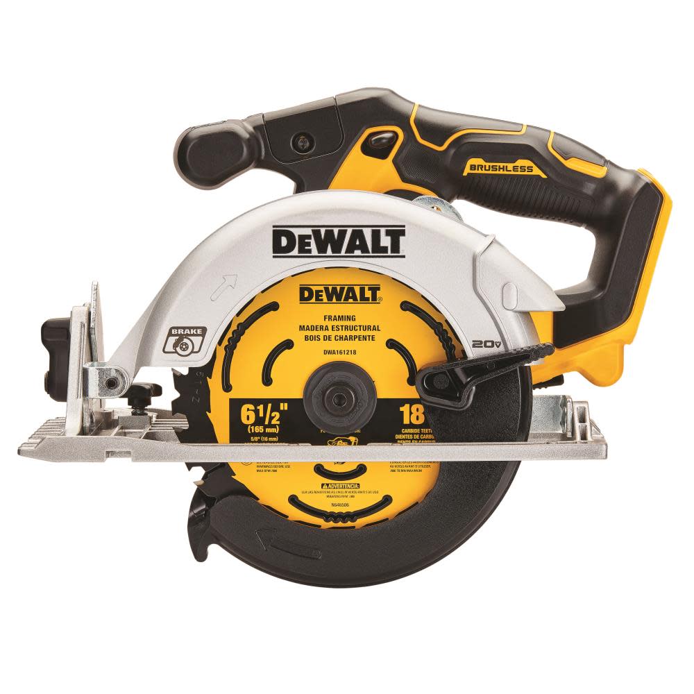 20V MAX 6-1/2 in. Brushless Cordless Circular Saw (Tool Only) ;