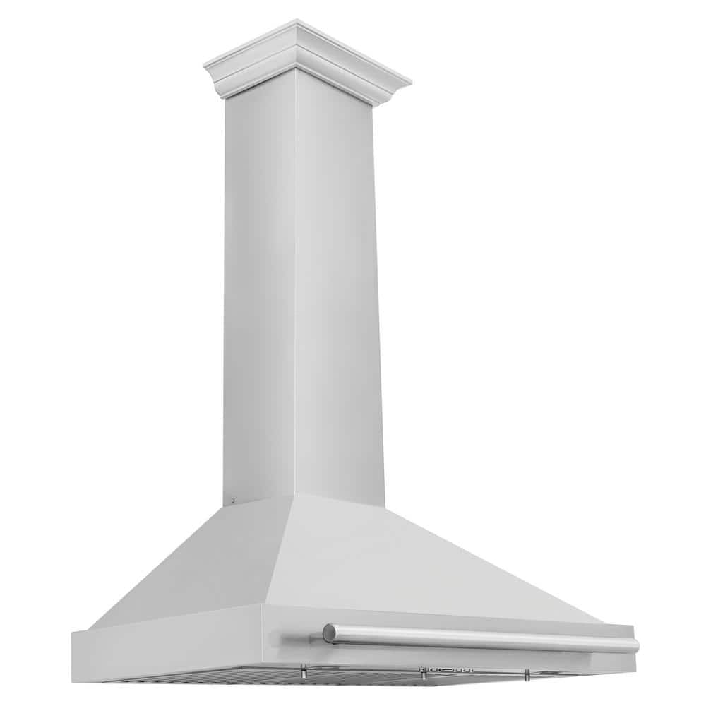 ZLINE Kitchen and Bath 36 in Wall Mount Range Hood with Handle in Stainless Steel