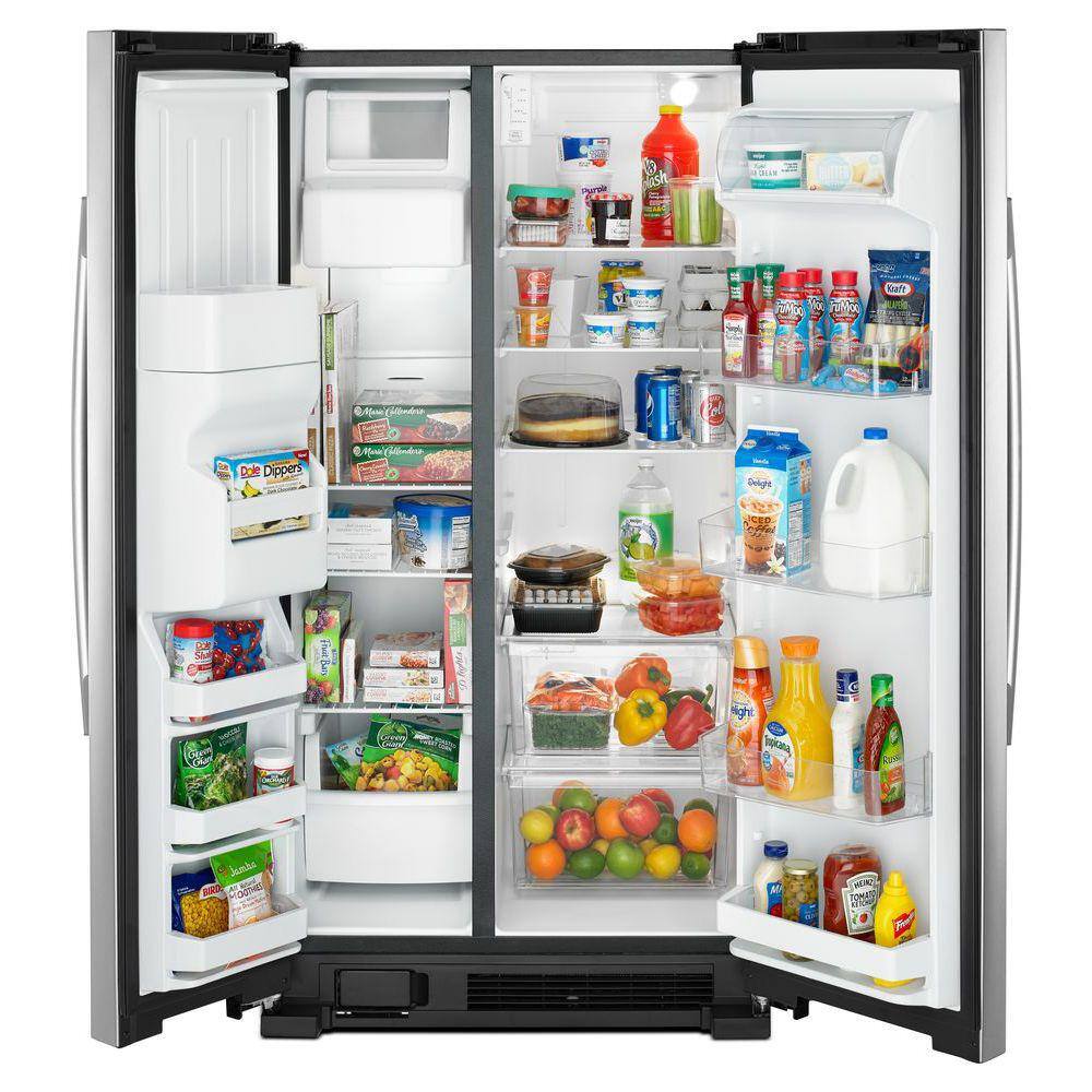 Amana 21.4 cu. ft. Side by Side Refrigerator in Stainless Steel ASI2175GRS