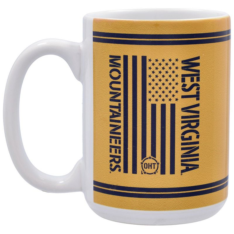 West Virginia Mountaineers 15oz. OHT Military Appreciation Mug