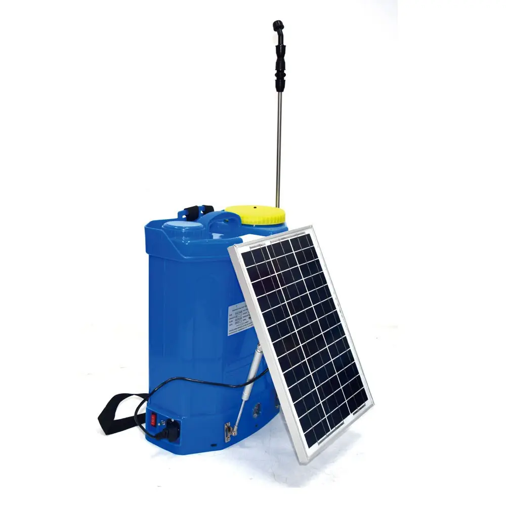 Factory straight out 16L 20L agricultural spray pump knapsack solar power sprayer